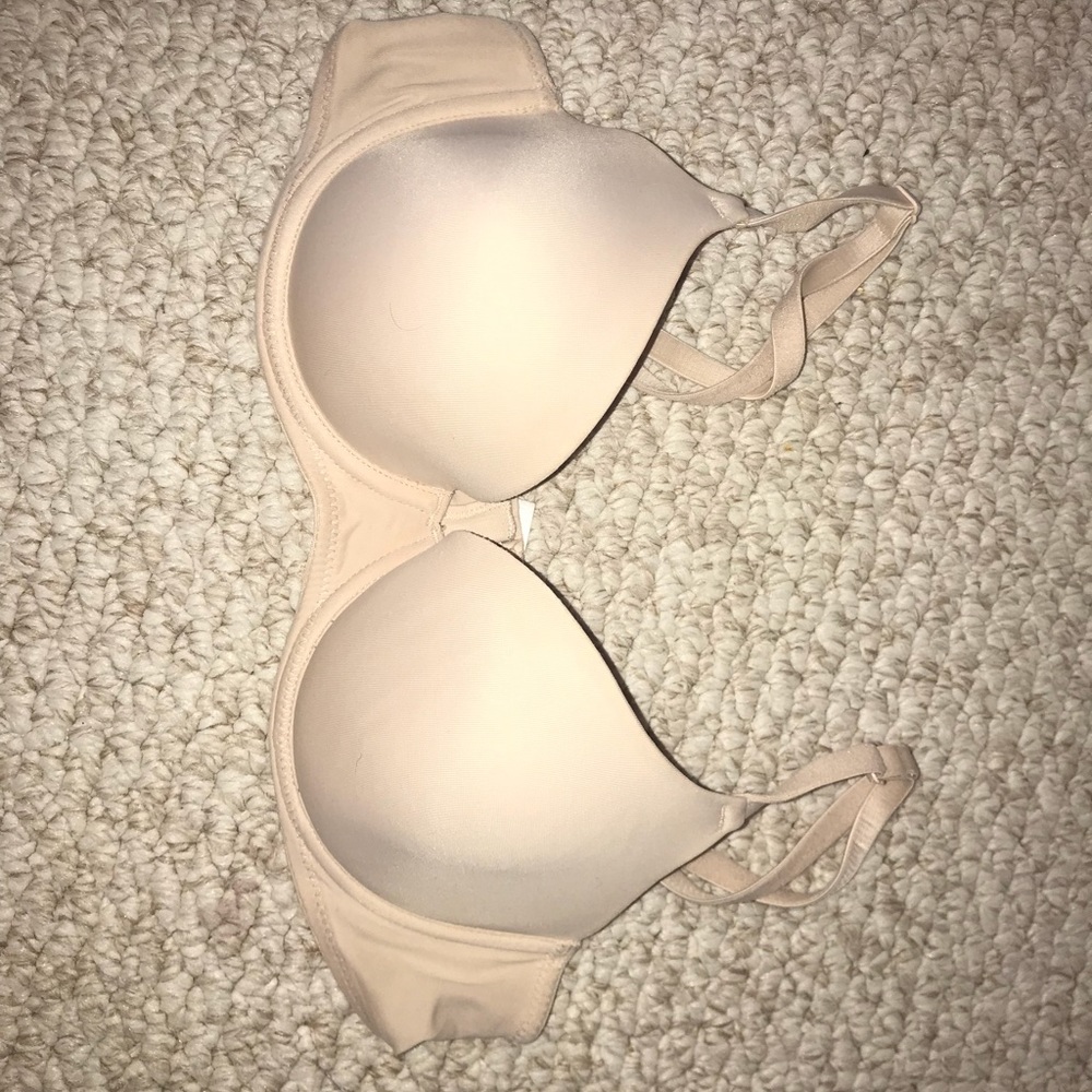 pink: nude bra